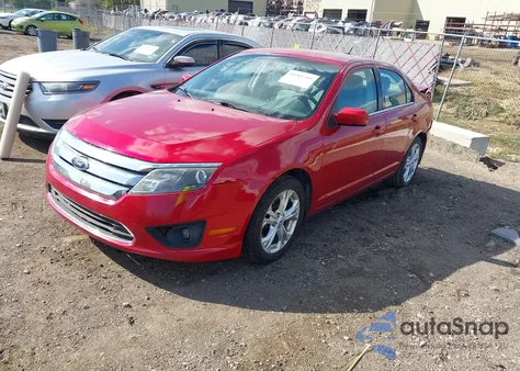 2012 Ford Fusion Se from USA, damaged, VIN 3FAHP0HA0CR401800